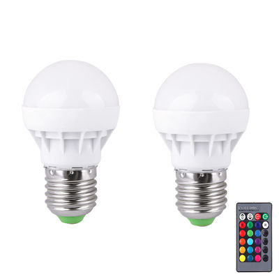 RGB-LED-Farbwechsellampe 3000K-6500K Dimming-LED-Lampen PC-Material